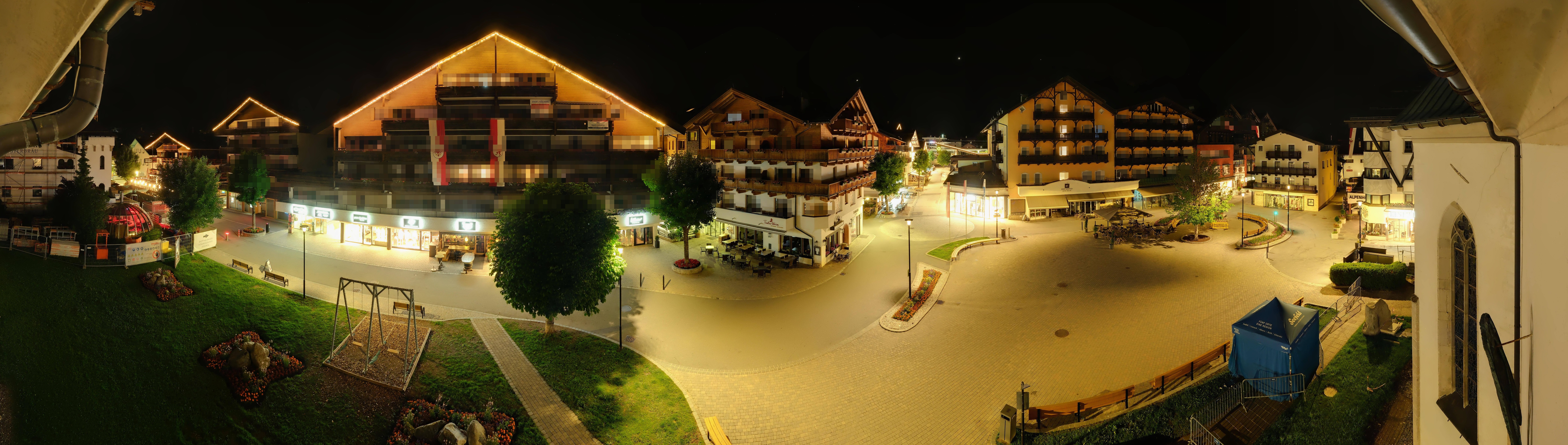 Archived image Webcam Village square, Seefeld