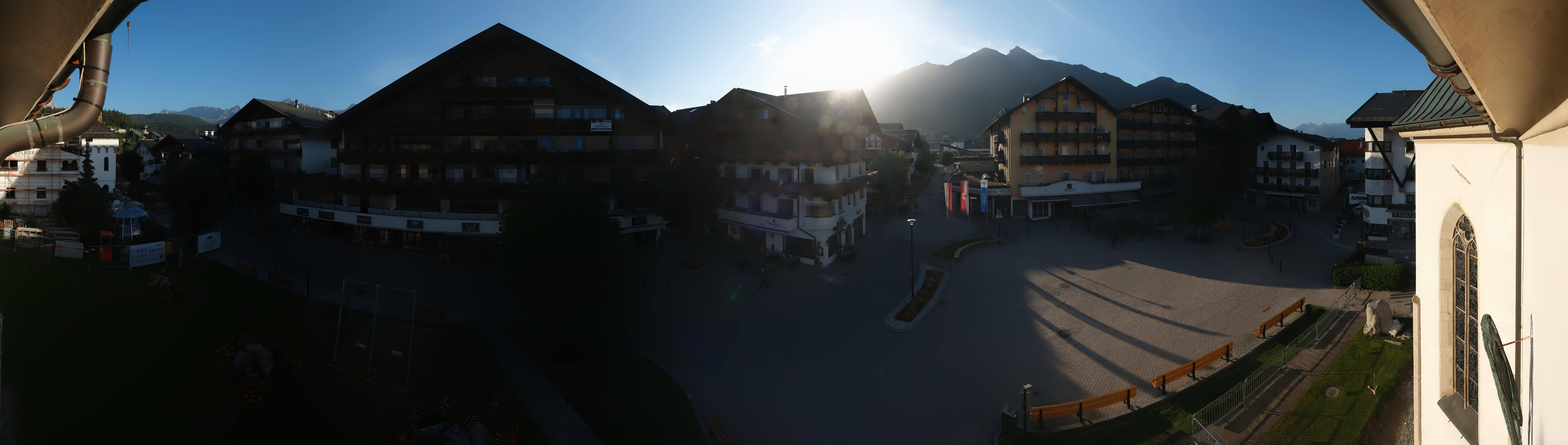 Archived image Webcam Village square, Seefeld