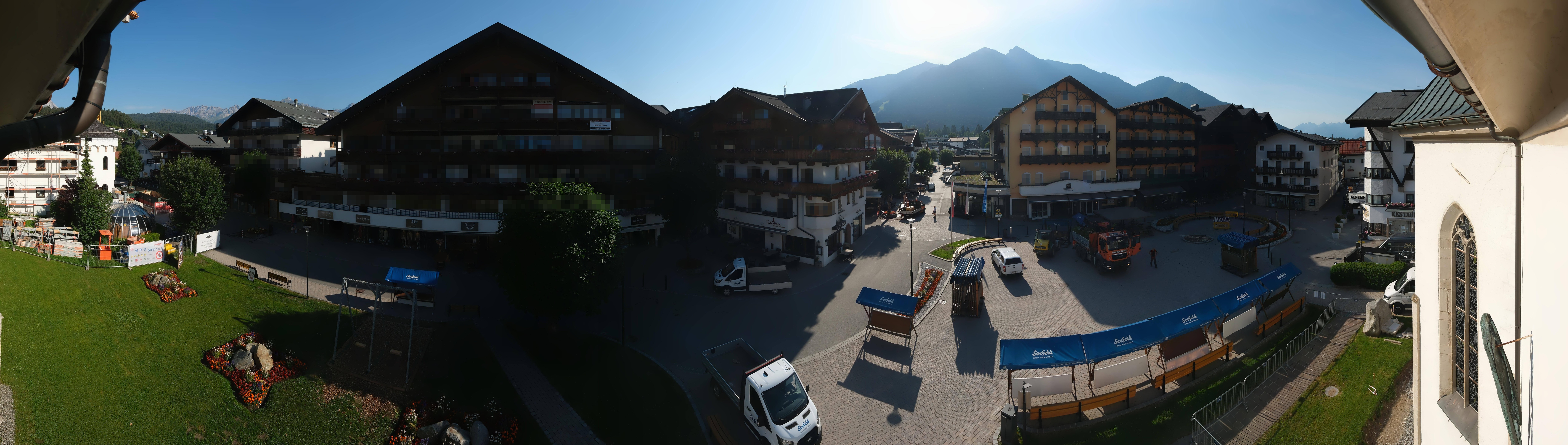 Archived image Webcam Village square, Seefeld