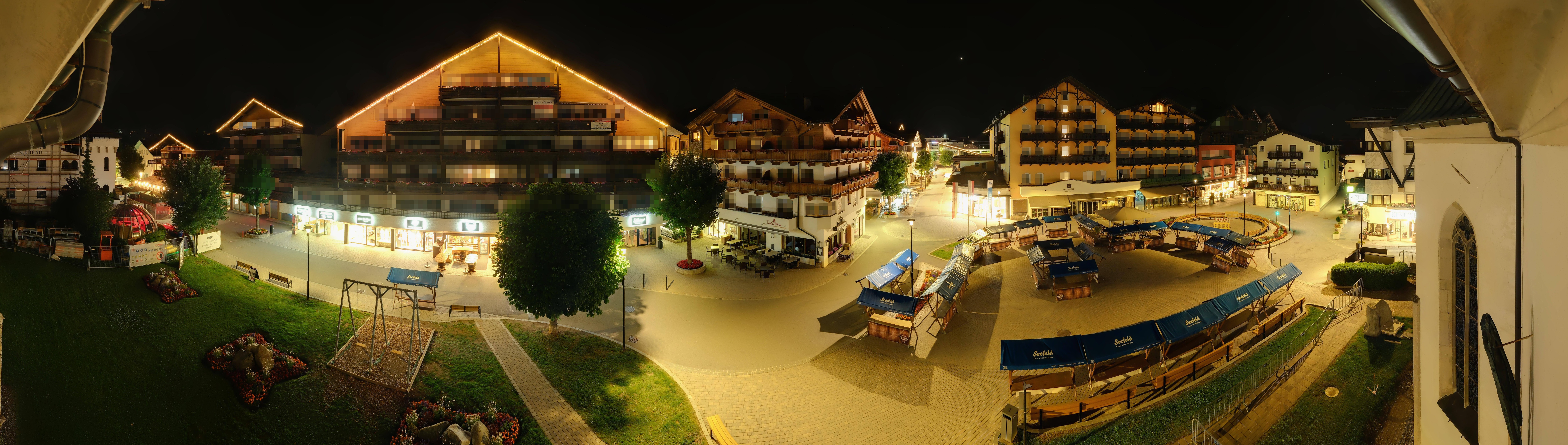 Archived image Webcam Village square, Seefeld