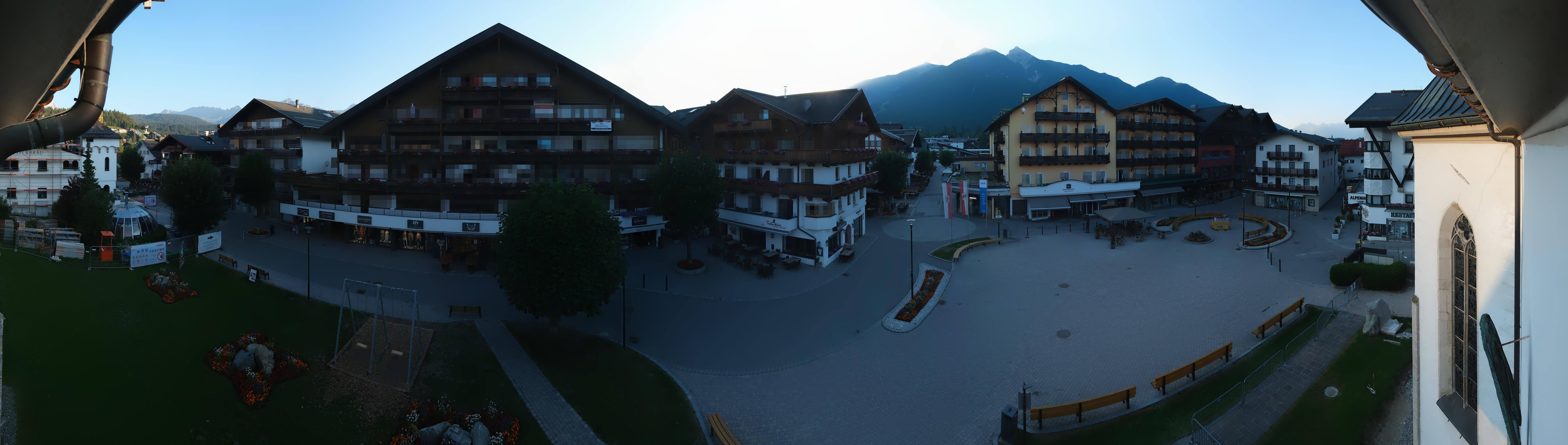 Archived image Webcam Village square, Seefeld
