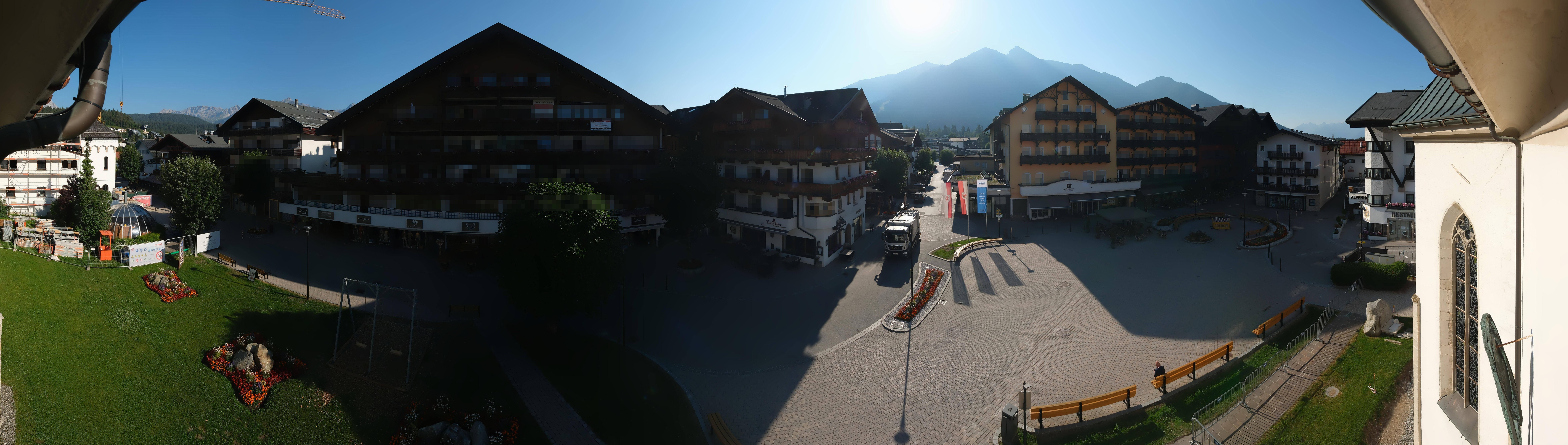 Archived image Webcam Village square, Seefeld