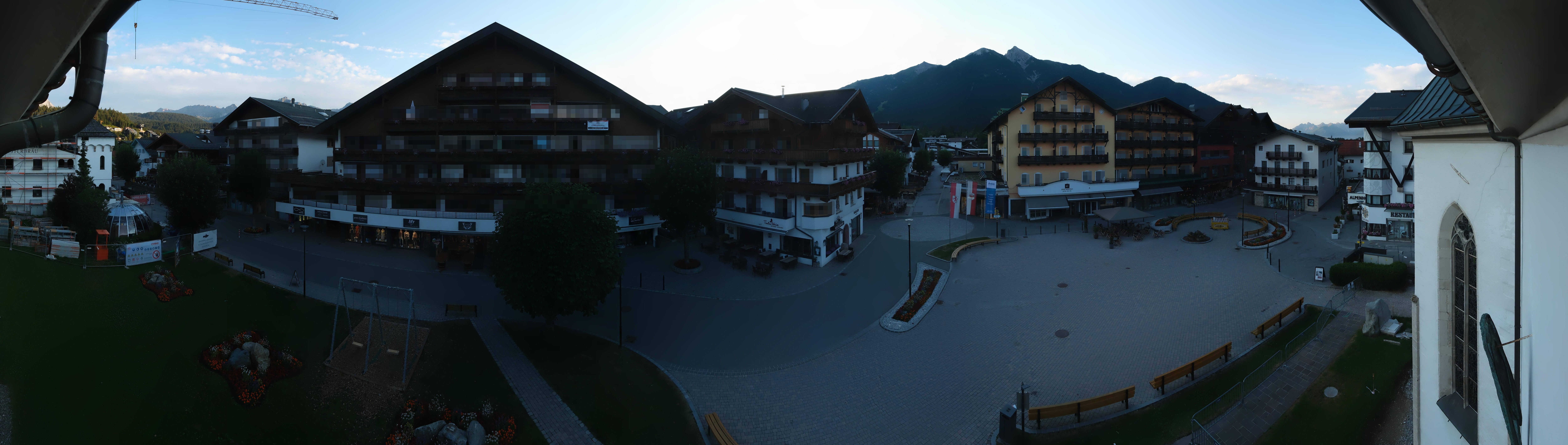 Archived image Webcam Village square, Seefeld