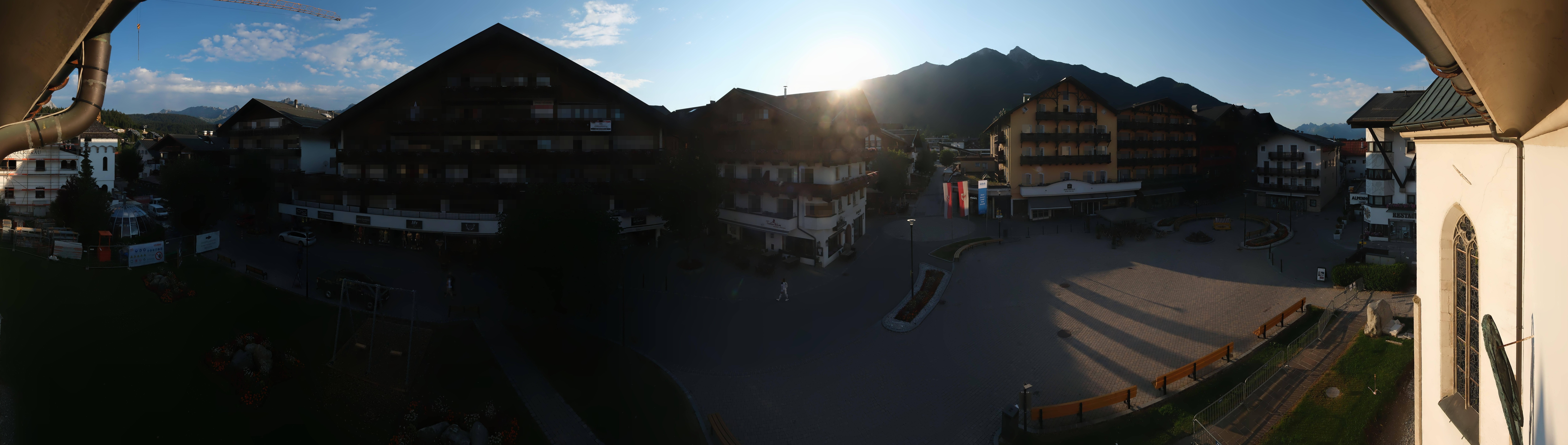 Archived image Webcam Village square, Seefeld