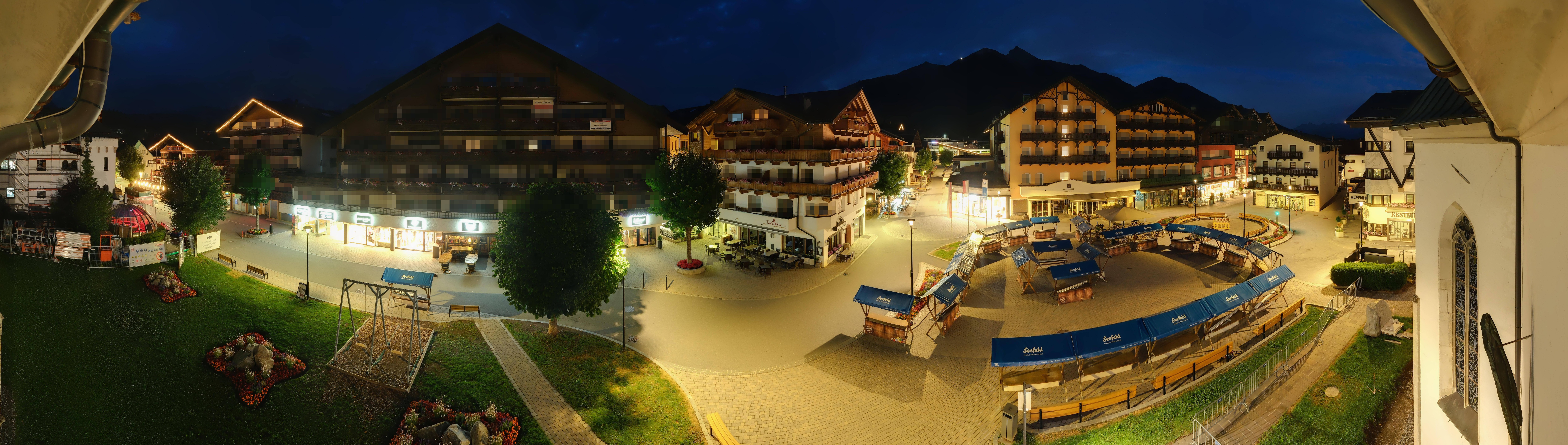 Archived image Webcam Village square, Seefeld