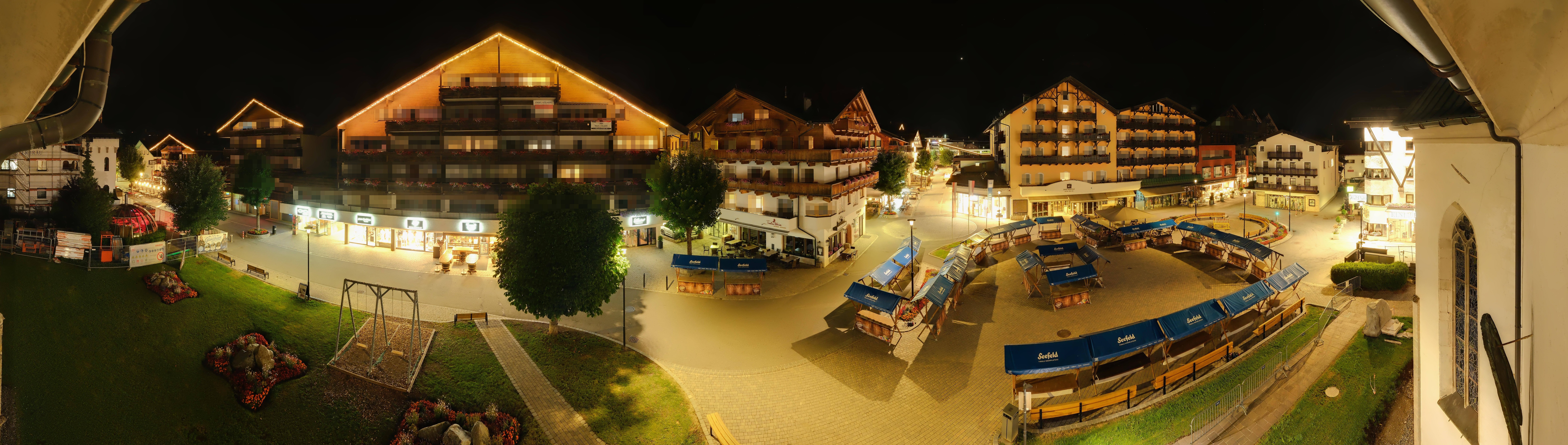 Archived image Webcam Village square, Seefeld