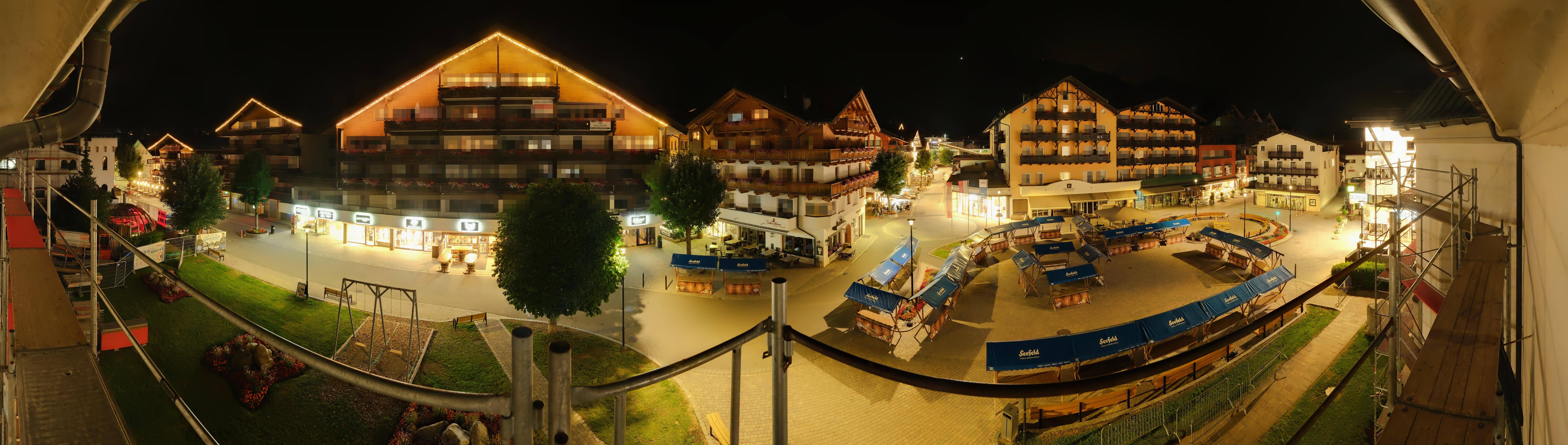 Archiv Foto Webcam Dorfplatz, Seefeld in Tirol