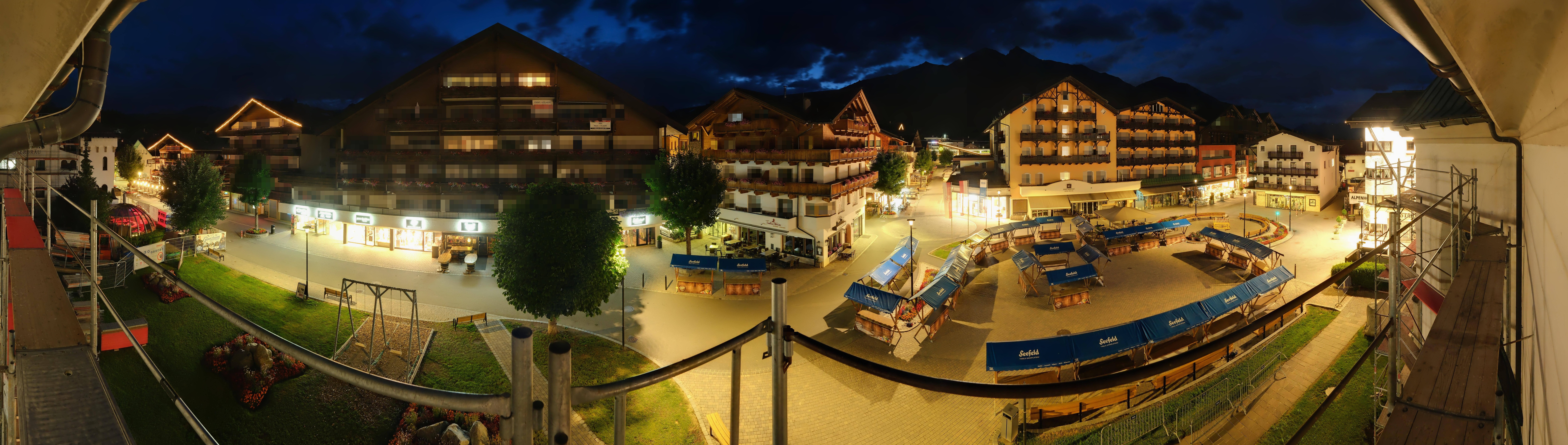Archiv Foto Webcam Dorfplatz, Seefeld in Tirol