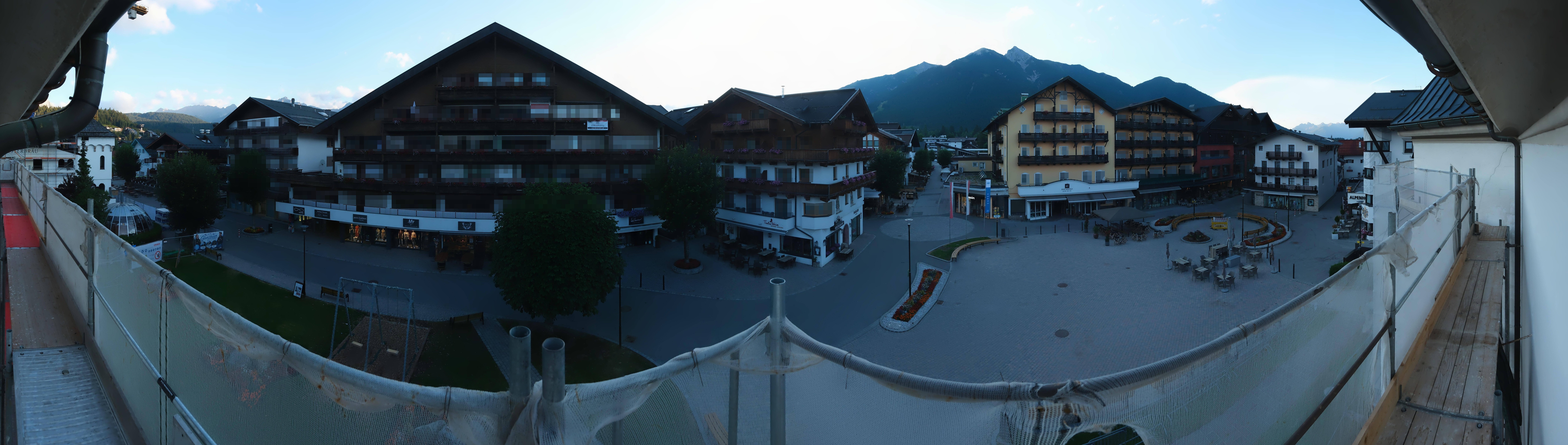 Archived image Webcam Village square, Seefeld