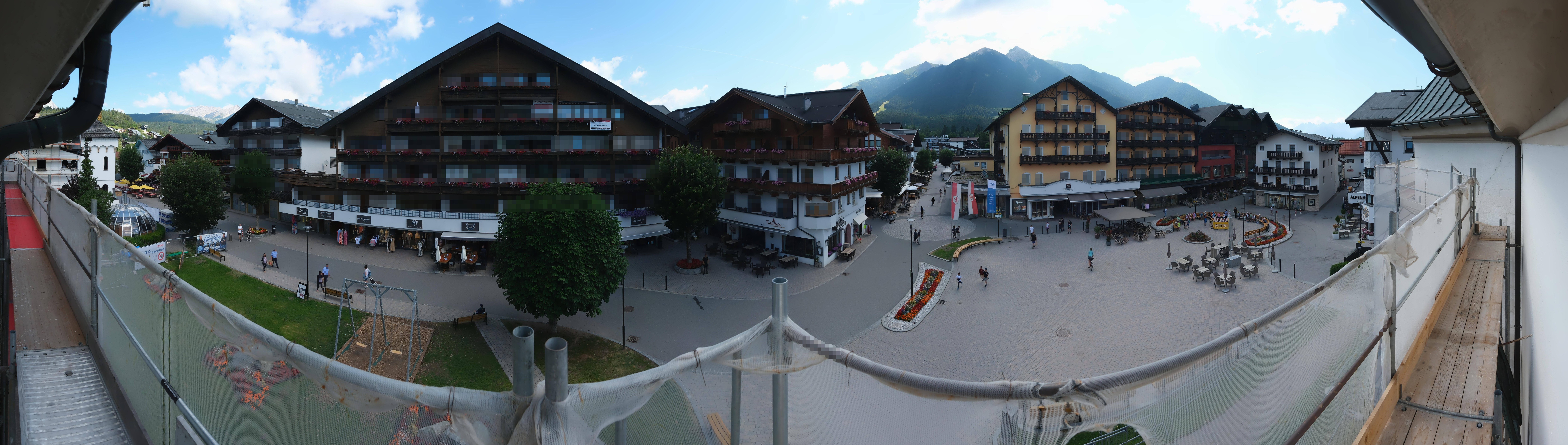 Archived image Webcam Village square, Seefeld