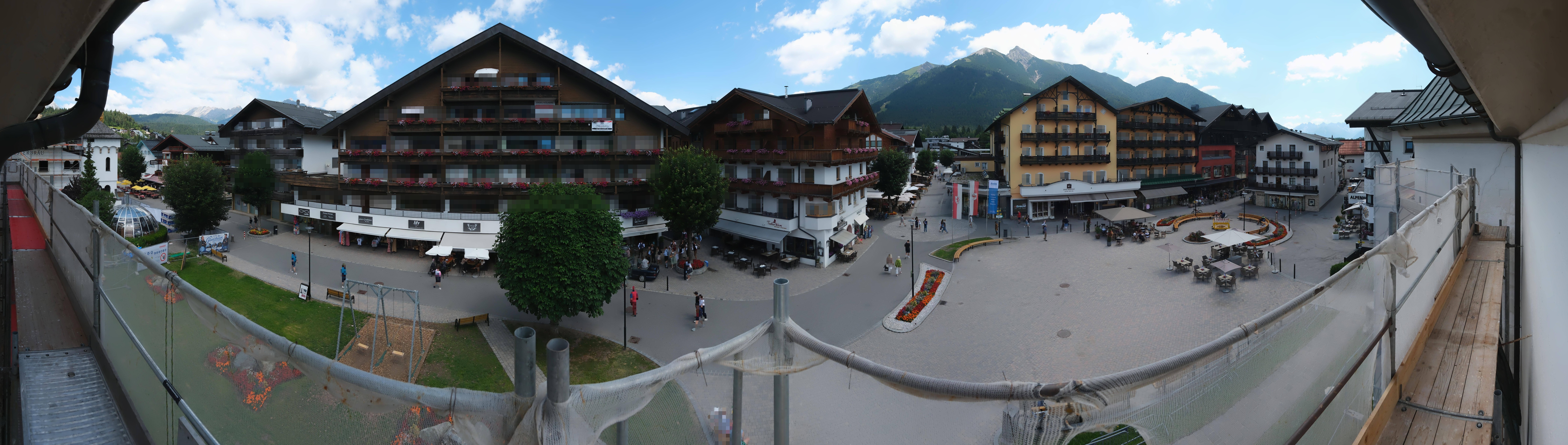 Archived image Webcam Village square, Seefeld
