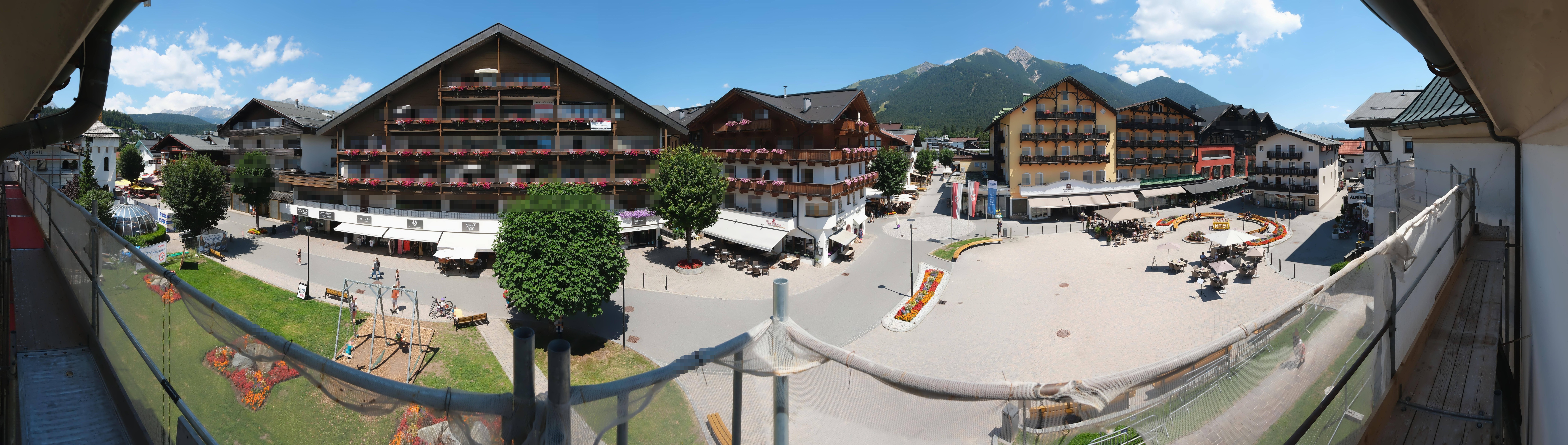 Archived image Webcam Village square, Seefeld