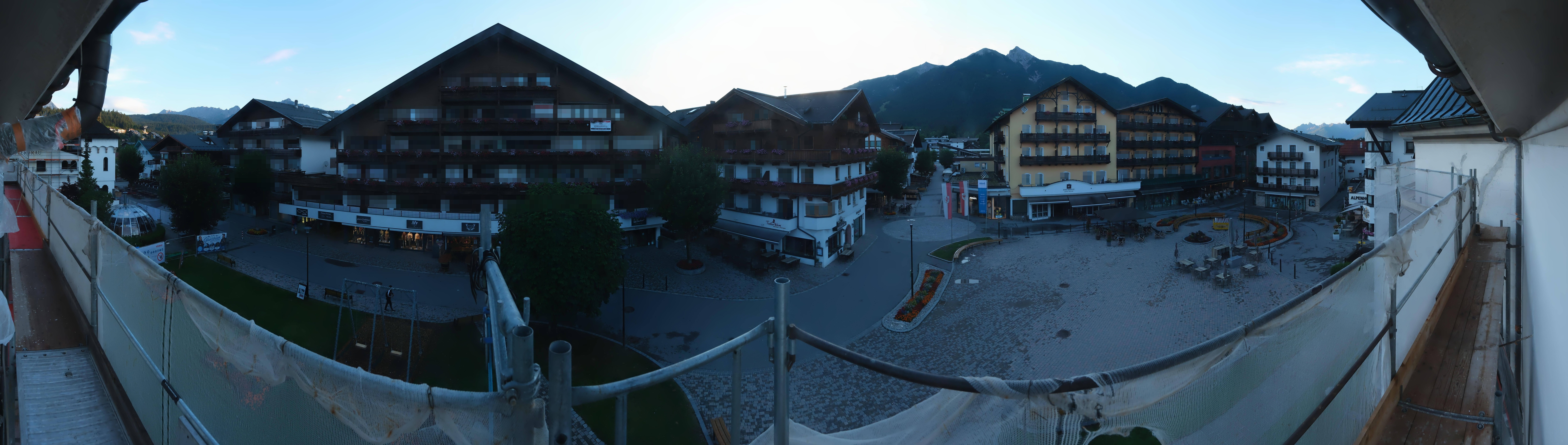 Archived image Webcam Village square, Seefeld