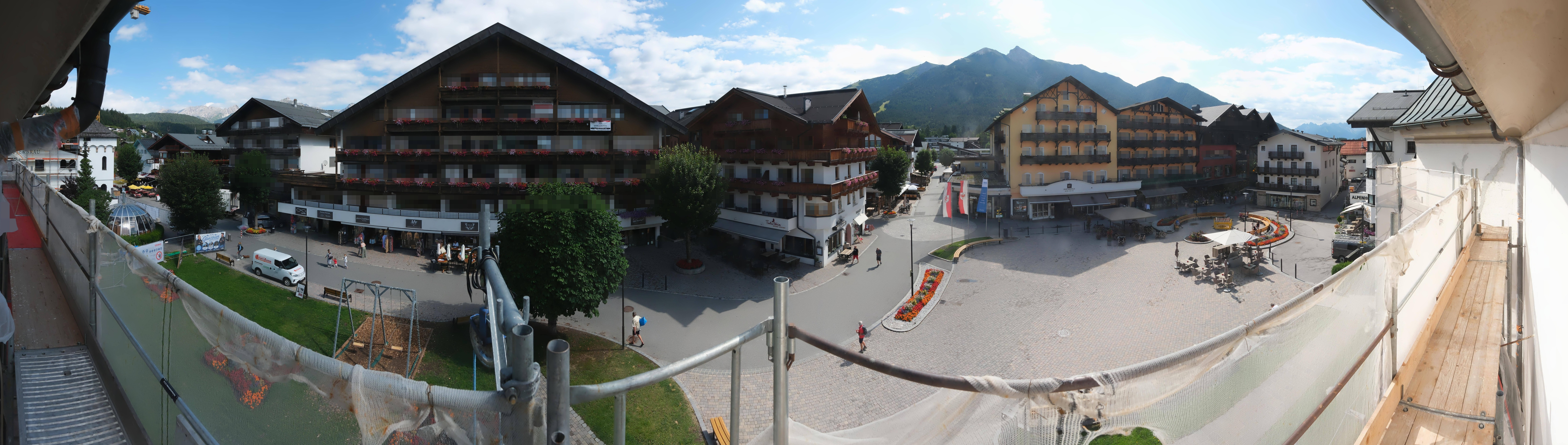 Archived image Webcam Village square, Seefeld