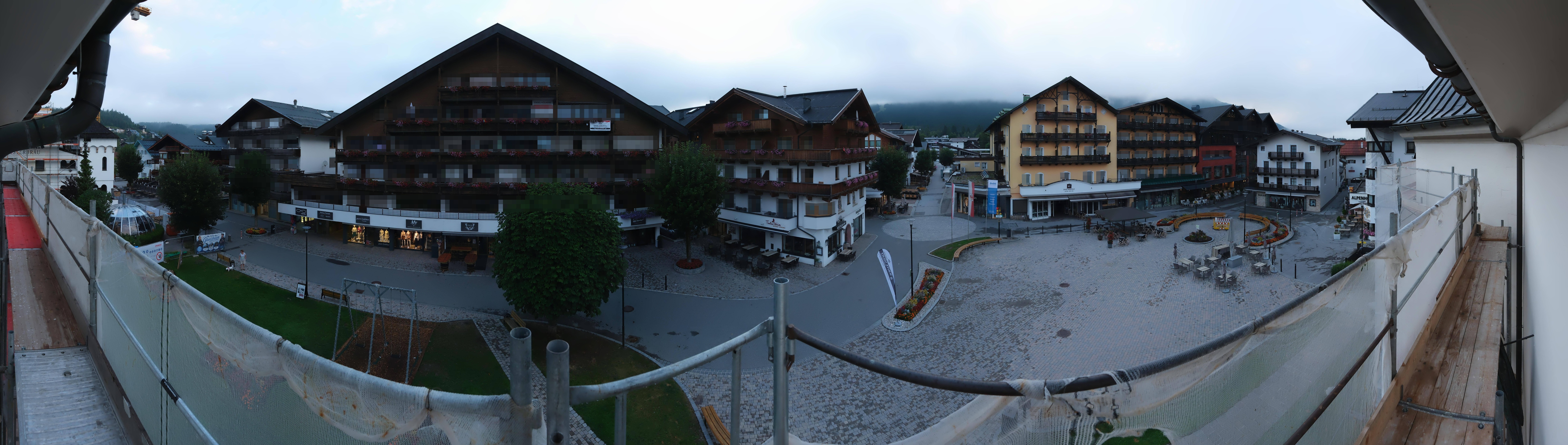 Archiv Foto Webcam Dorfplatz, Seefeld in Tirol