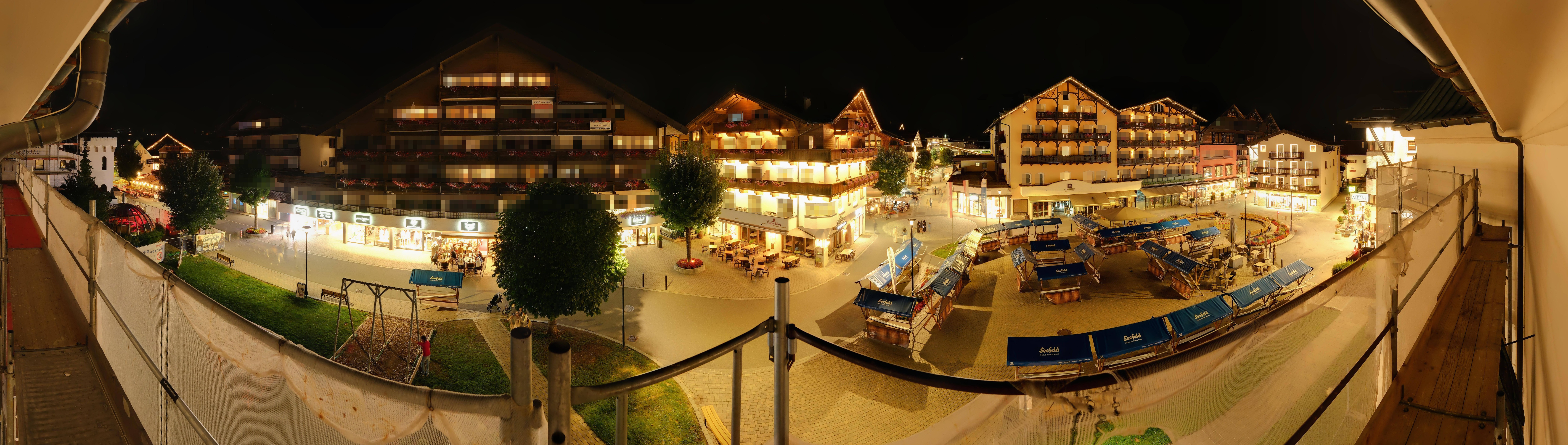 Archiv Foto Webcam Dorfplatz, Seefeld in Tirol