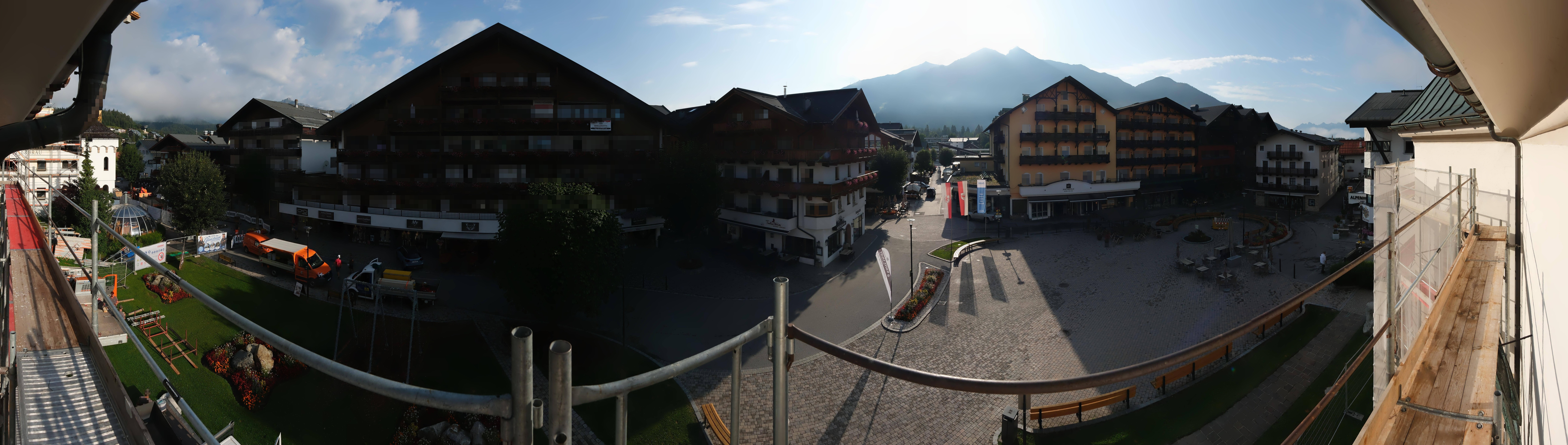 Archived image Webcam Village square, Seefeld