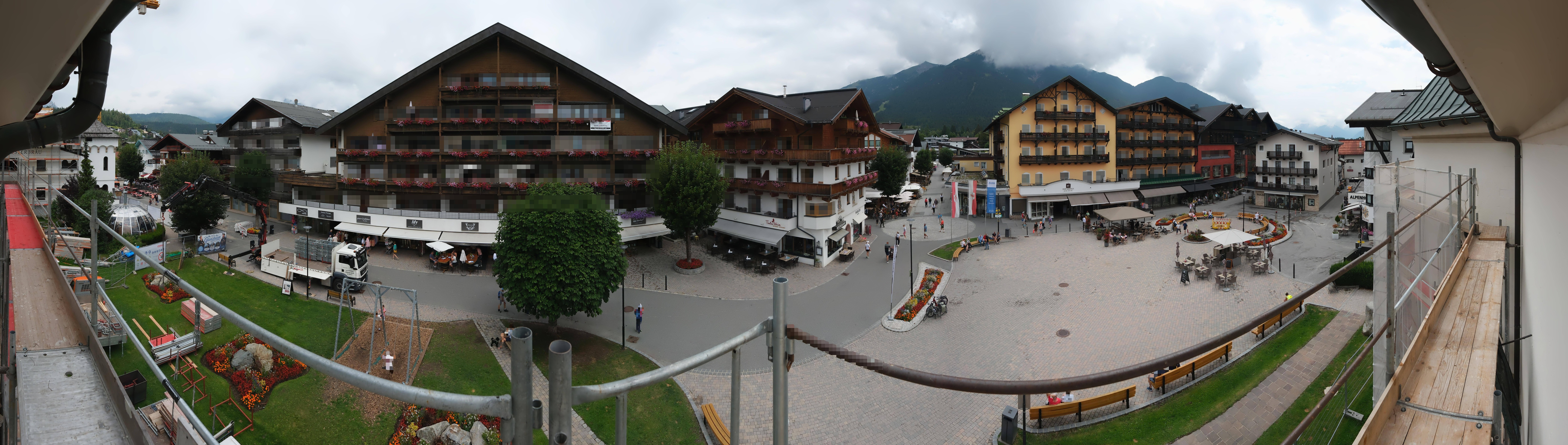 Archived image Webcam Village square, Seefeld