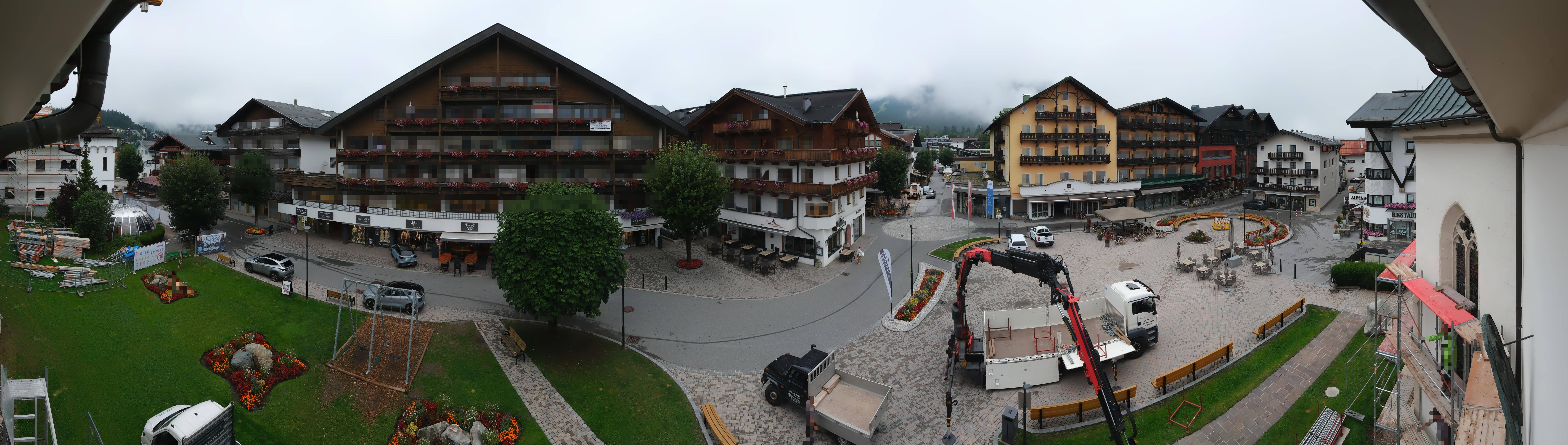 Archived image Webcam Village square, Seefeld