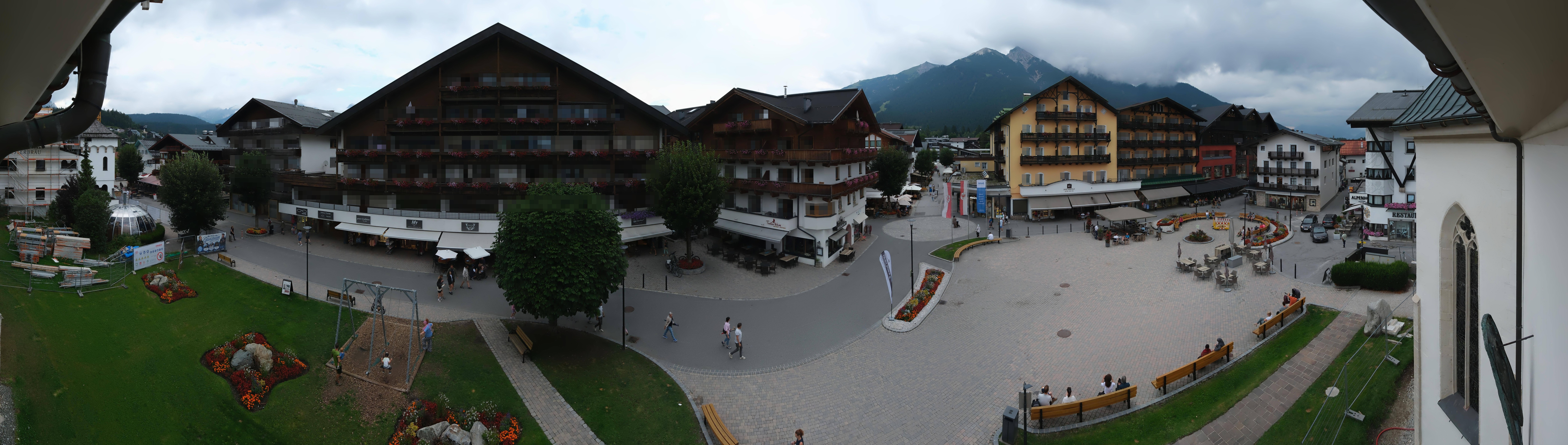 Archived image Webcam Village square, Seefeld