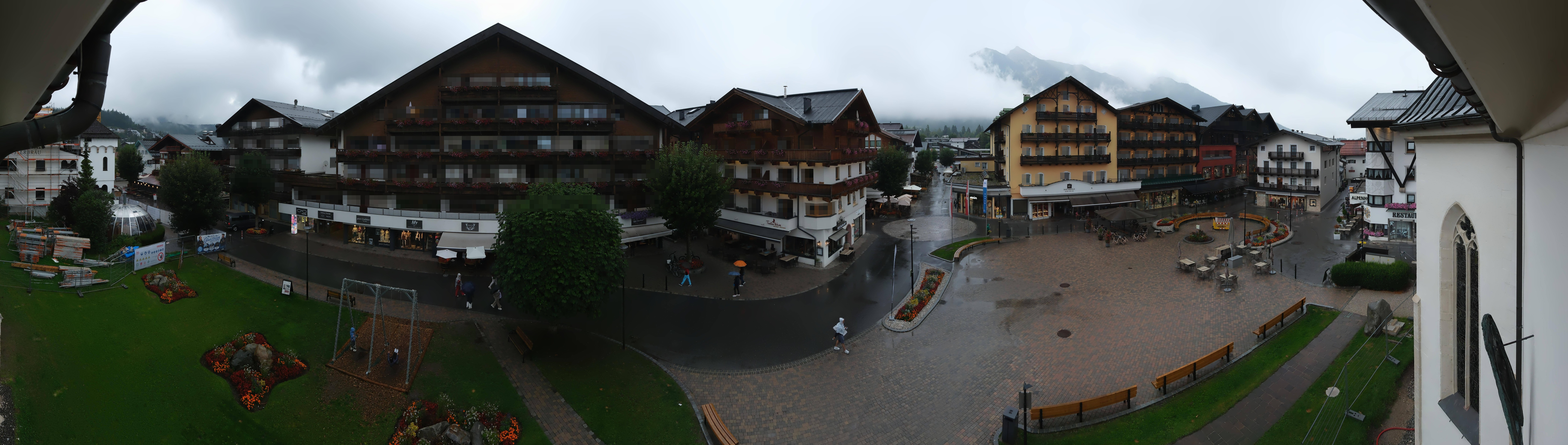 Archived image Webcam Village square, Seefeld