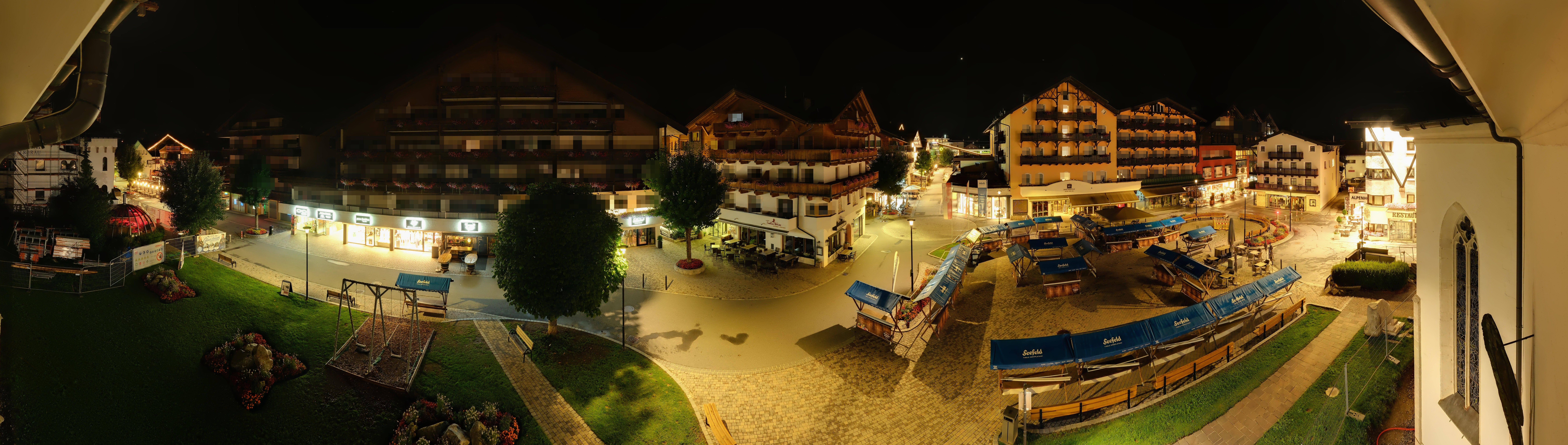 Archiv Foto Webcam Dorfplatz, Seefeld in Tirol