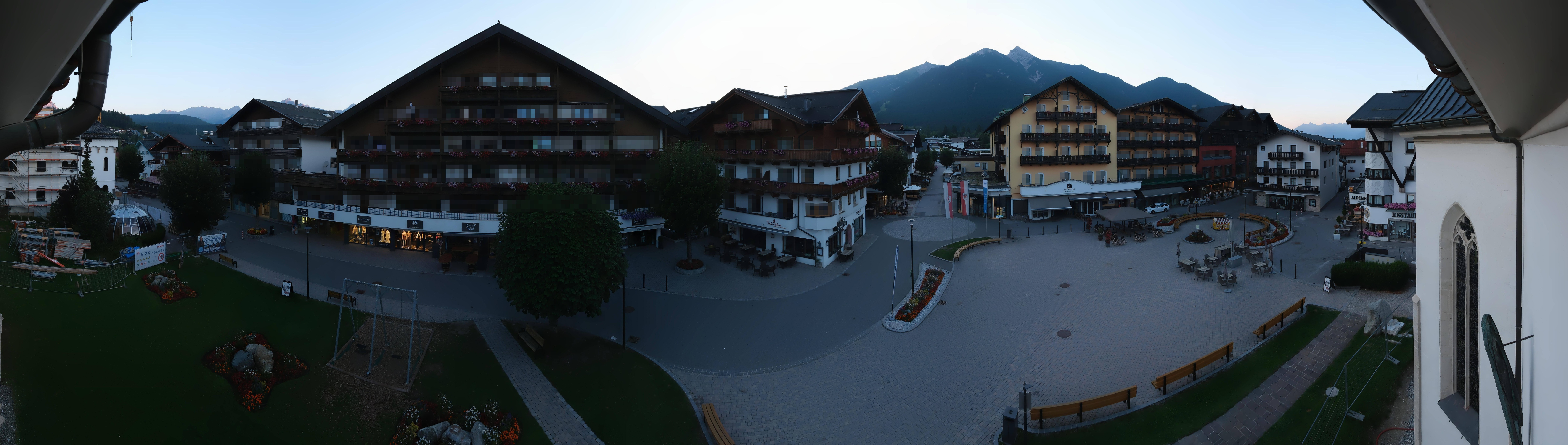 Archived image Webcam Village square, Seefeld