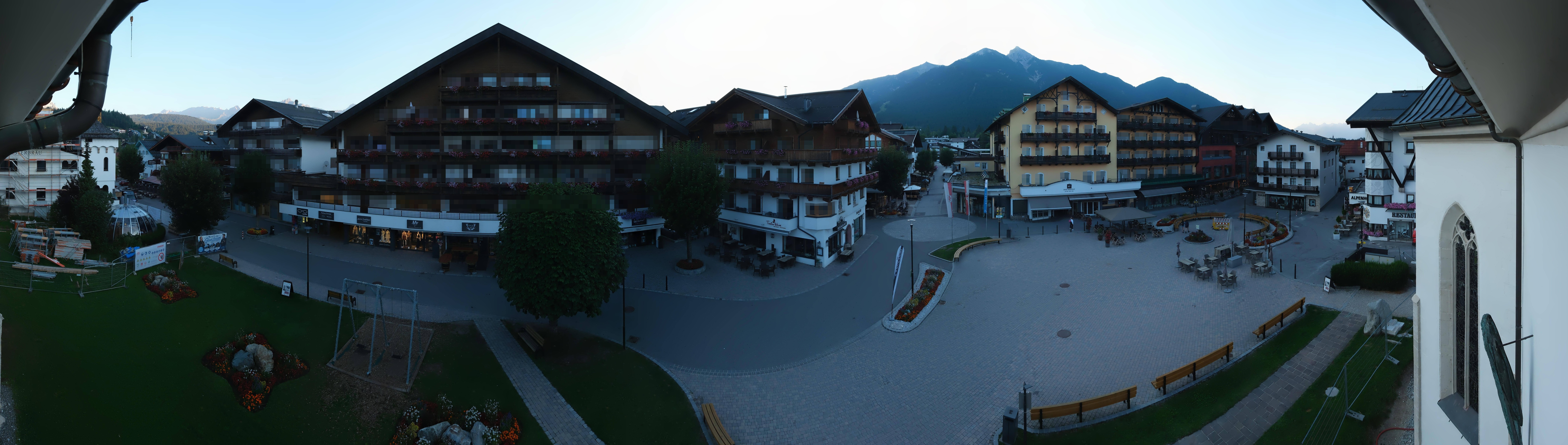 Archived image Webcam Village square, Seefeld