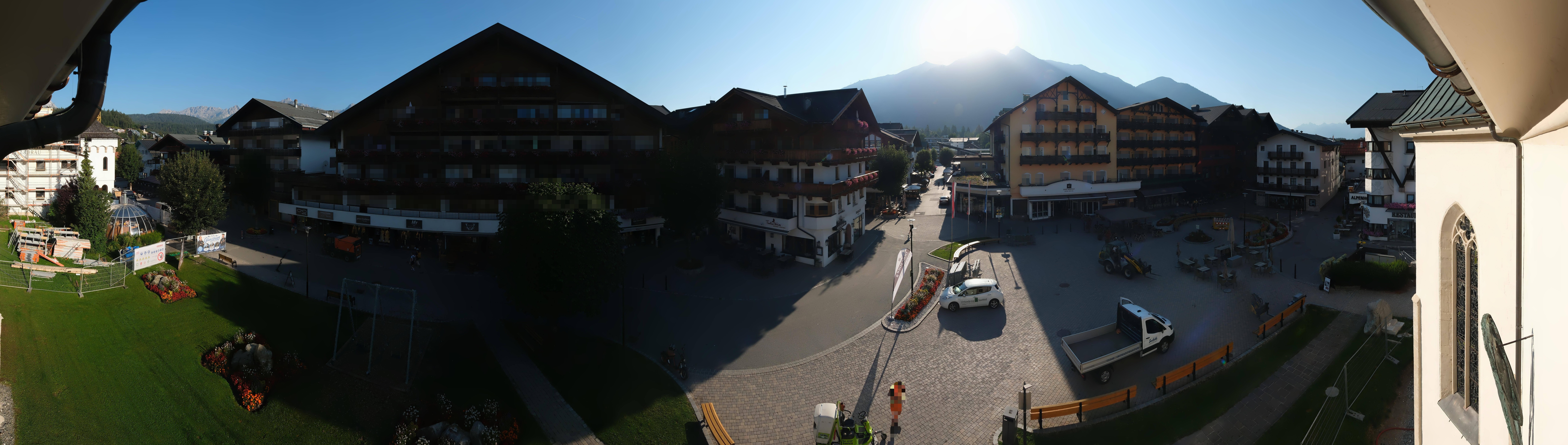 Archived image Webcam Village square, Seefeld