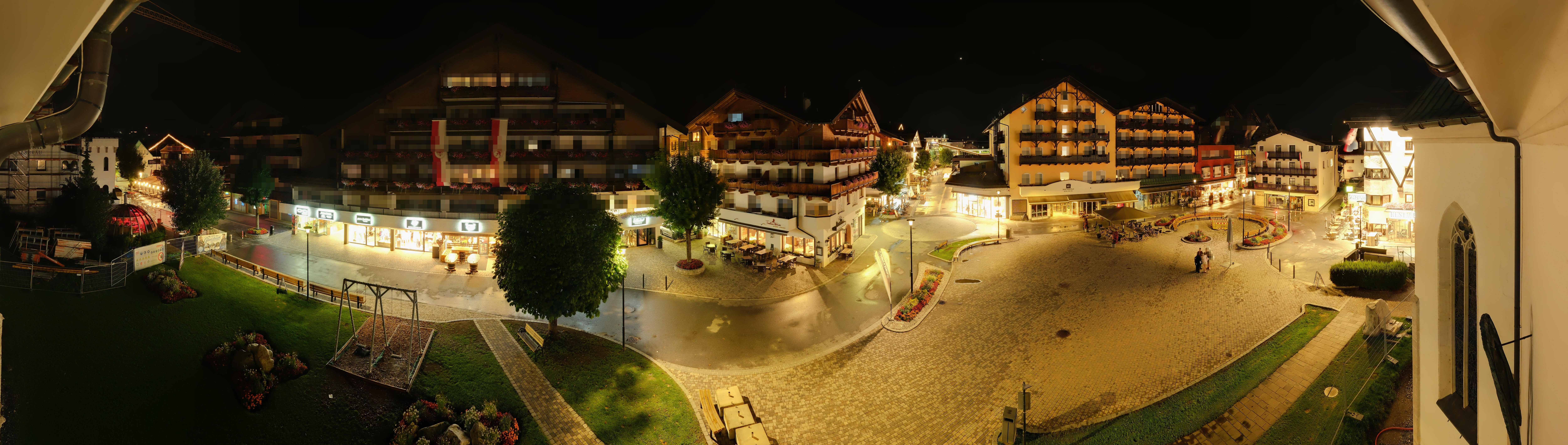 Archiv Foto Webcam Dorfplatz, Seefeld in Tirol