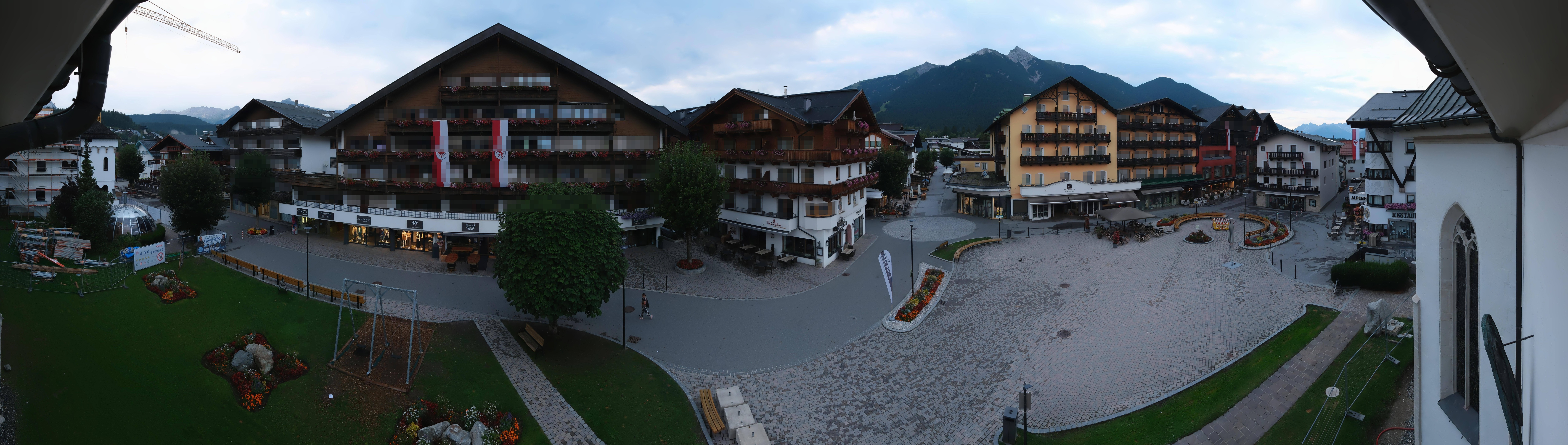 Archived image Webcam Village square, Seefeld