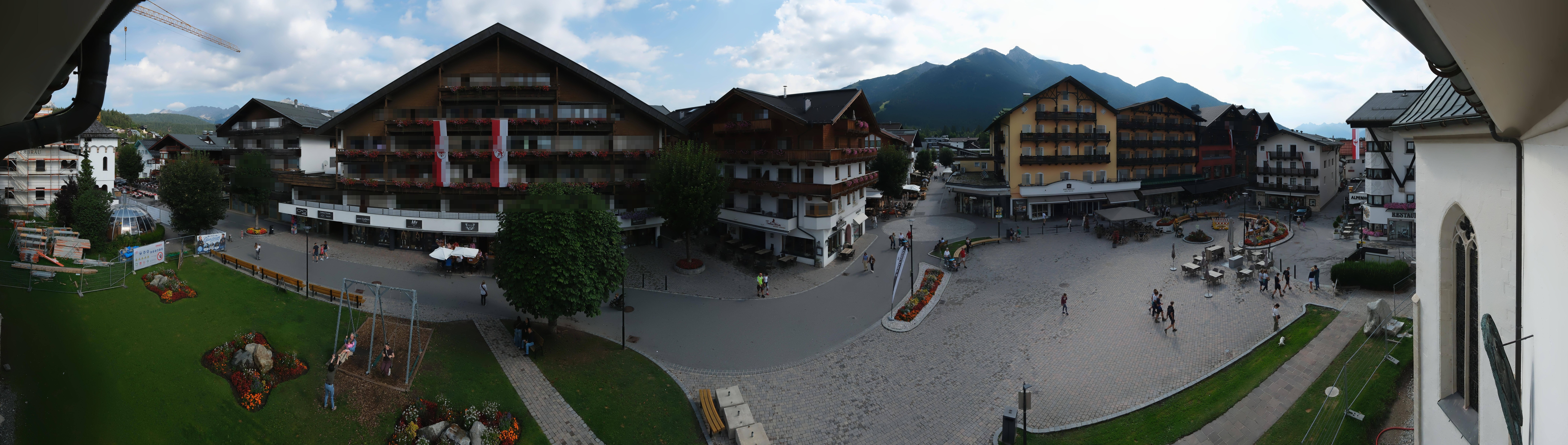 Archived image Webcam Village square, Seefeld