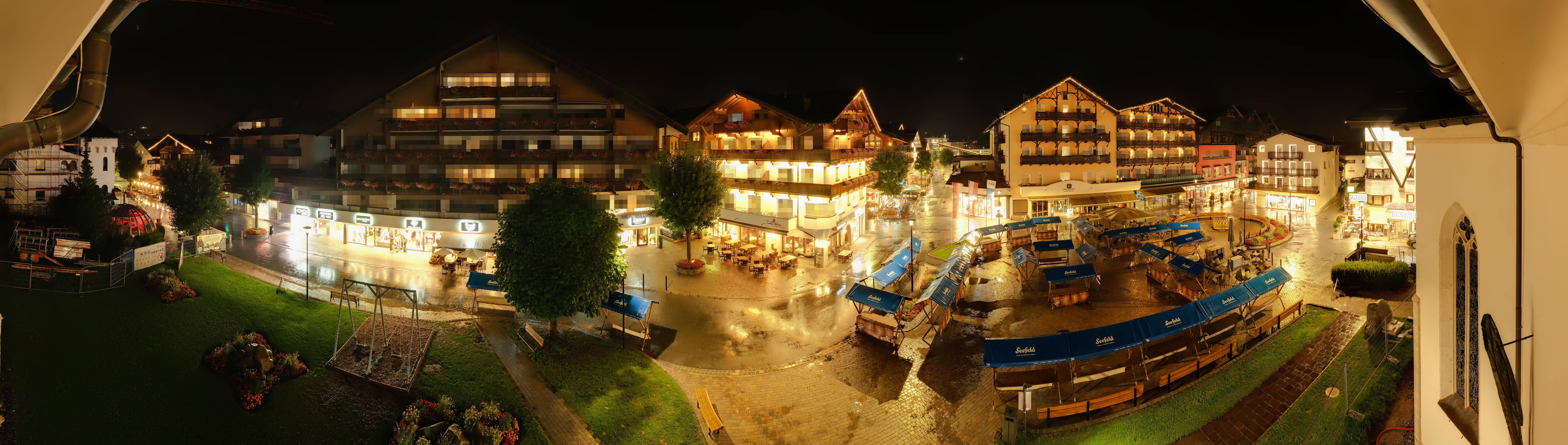 Archiv Foto Webcam Dorfplatz, Seefeld in Tirol