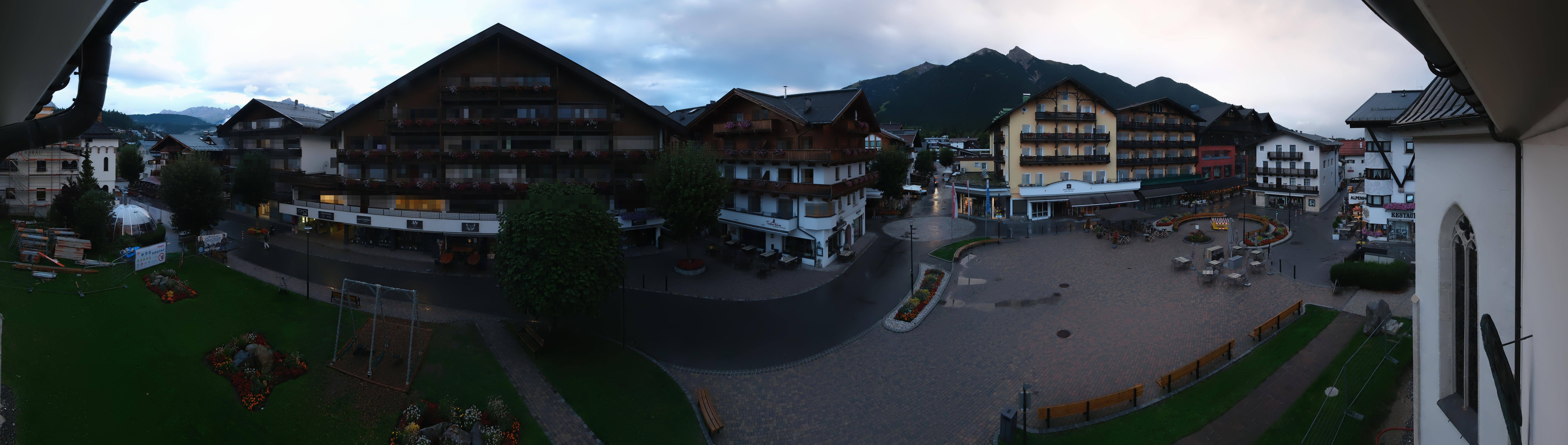 Archived image Webcam Village square, Seefeld