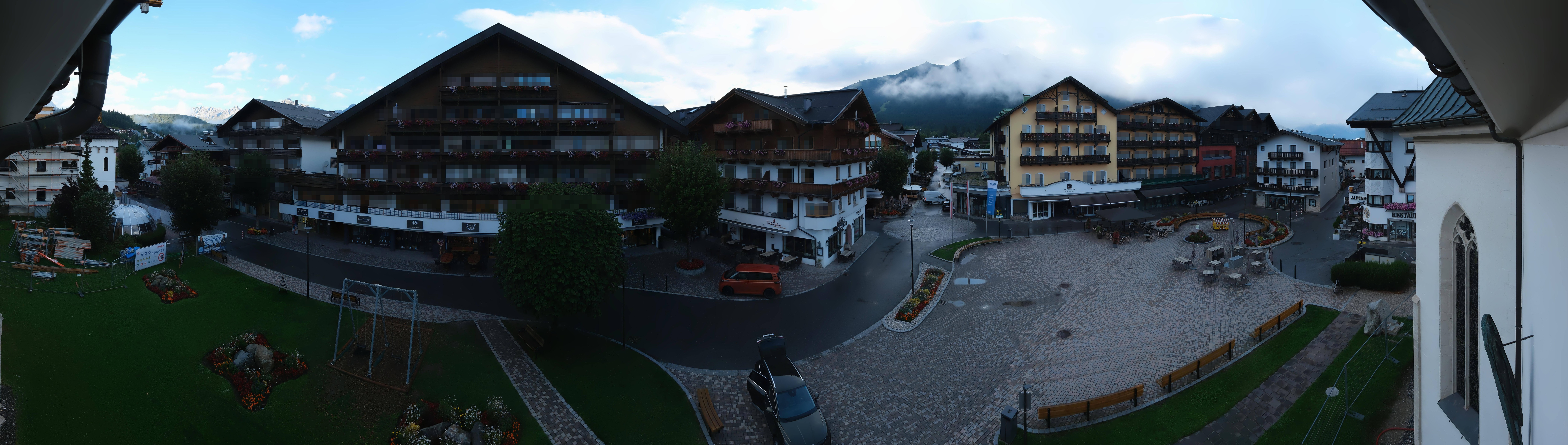 Archived image Webcam Village square, Seefeld