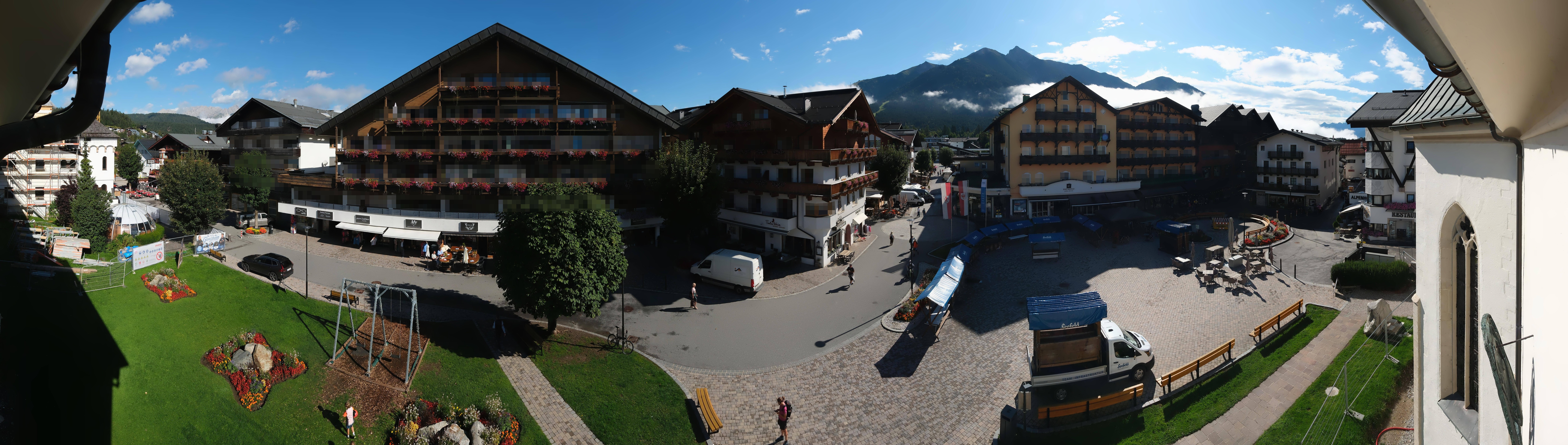 Archived image Webcam Village square, Seefeld