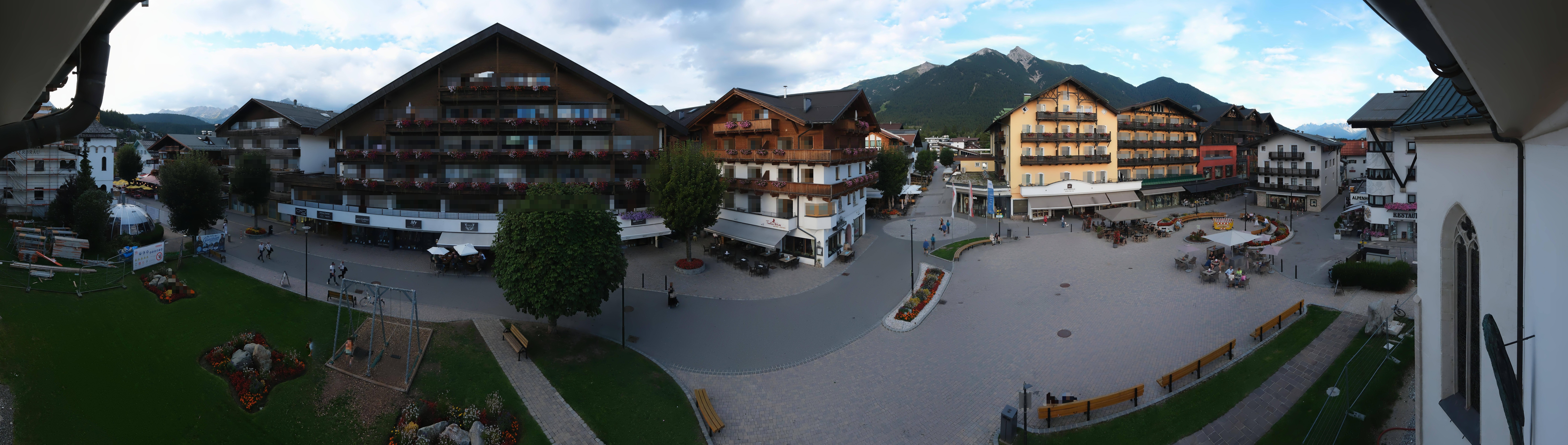 Archived image Webcam Village square, Seefeld