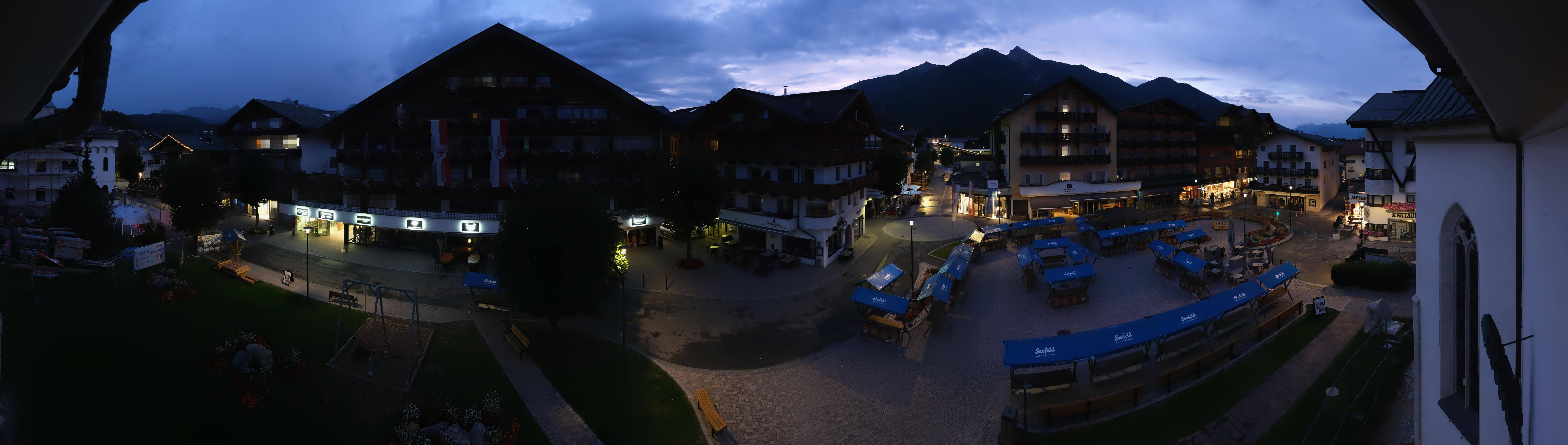 Archived image Webcam Village square, Seefeld