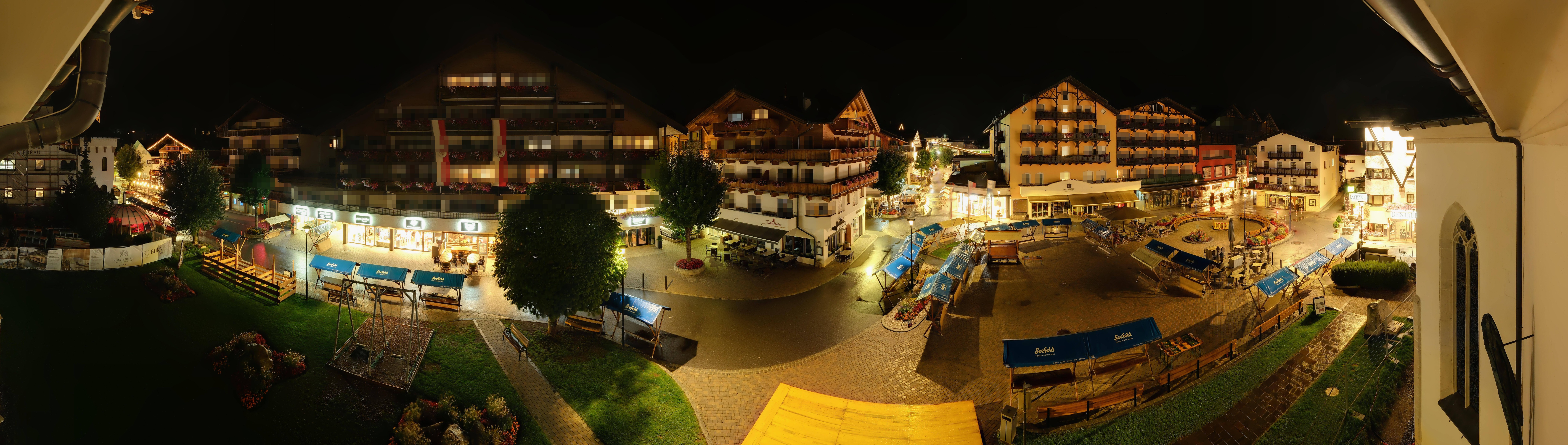 Archiv Foto Webcam Dorfplatz, Seefeld in Tirol