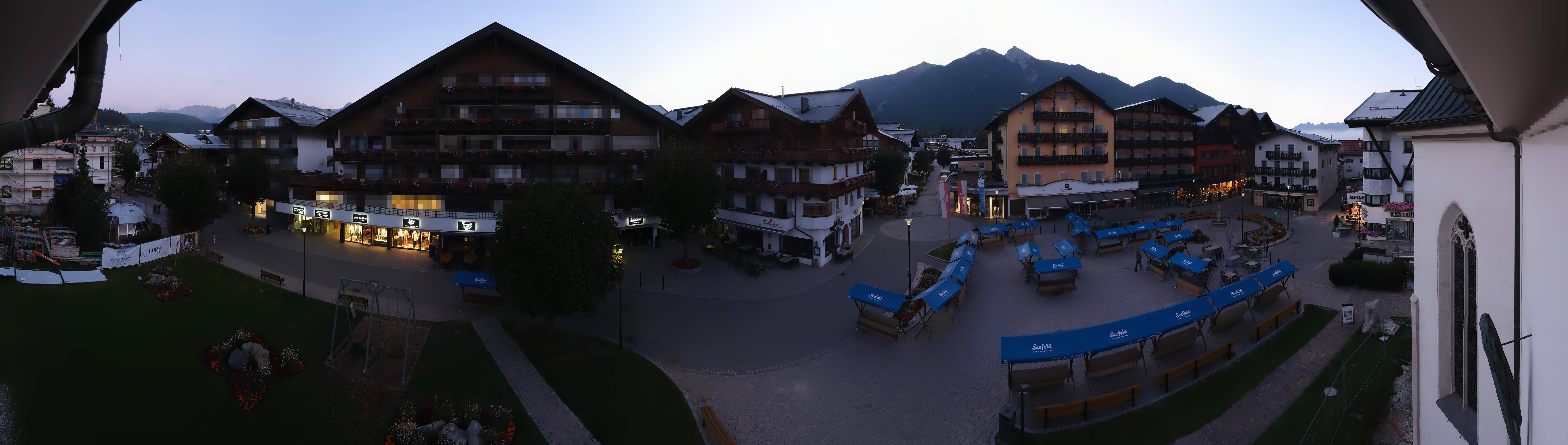 Archived image Webcam Village square, Seefeld