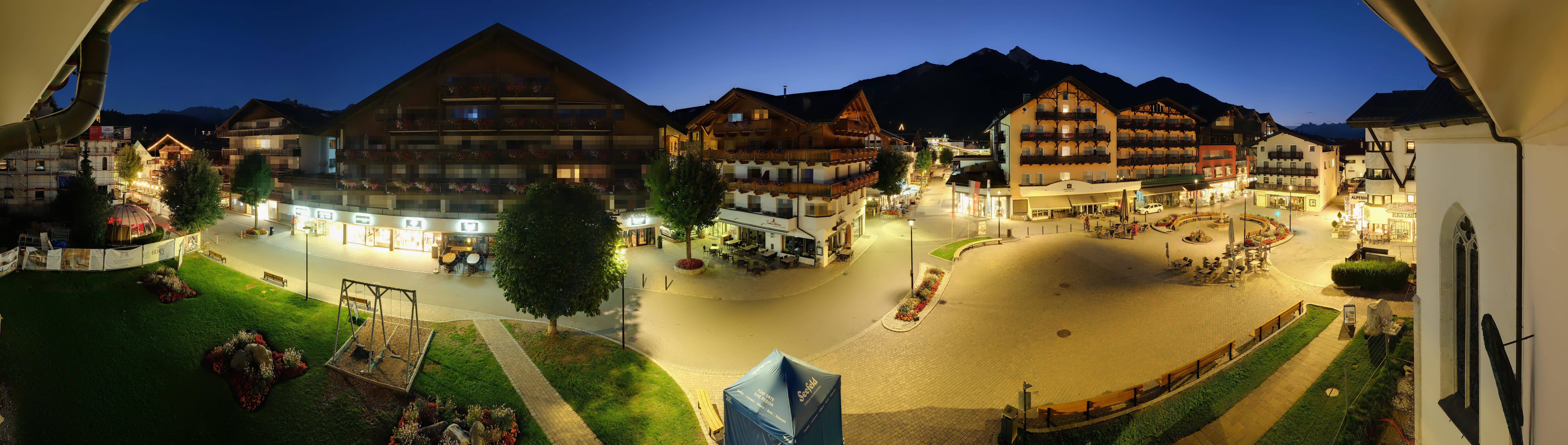 Archived image Webcam Village square, Seefeld