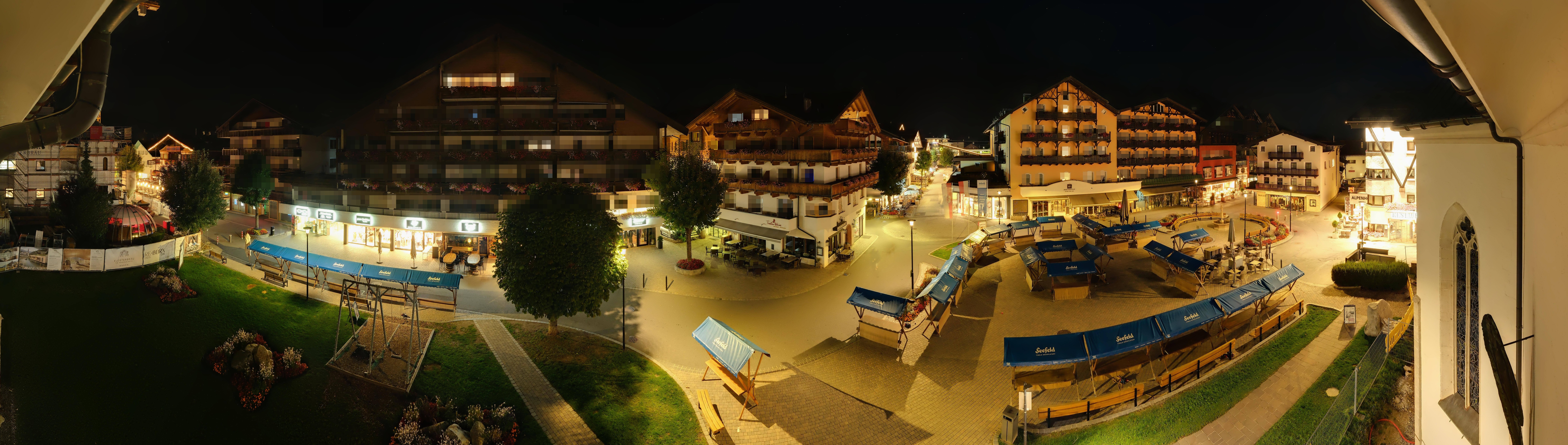 Archived image Webcam Village square, Seefeld