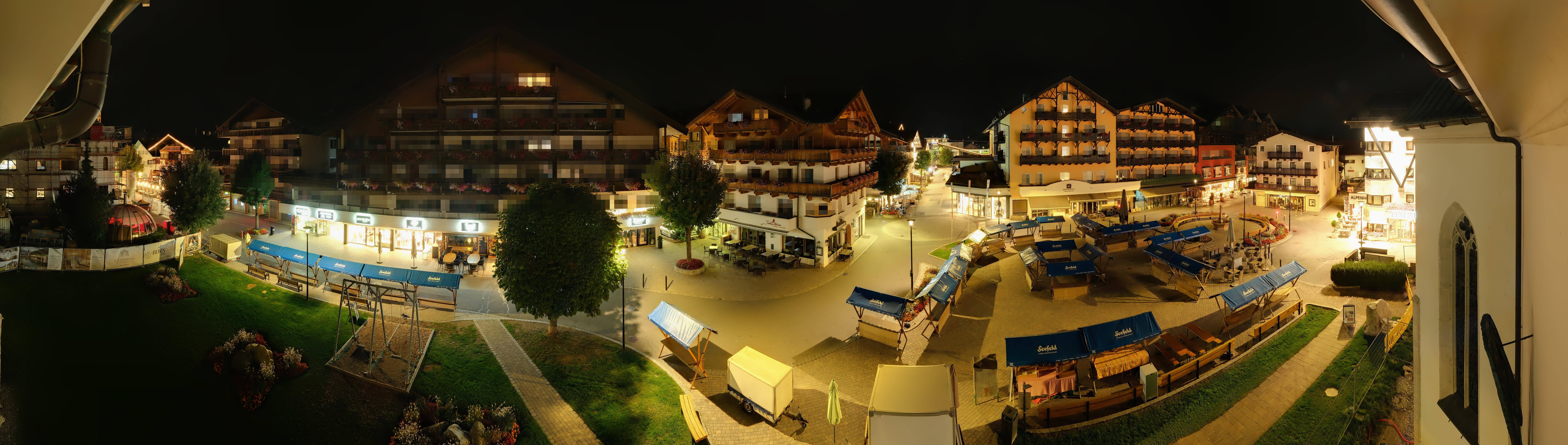 Archived image Webcam Village square, Seefeld