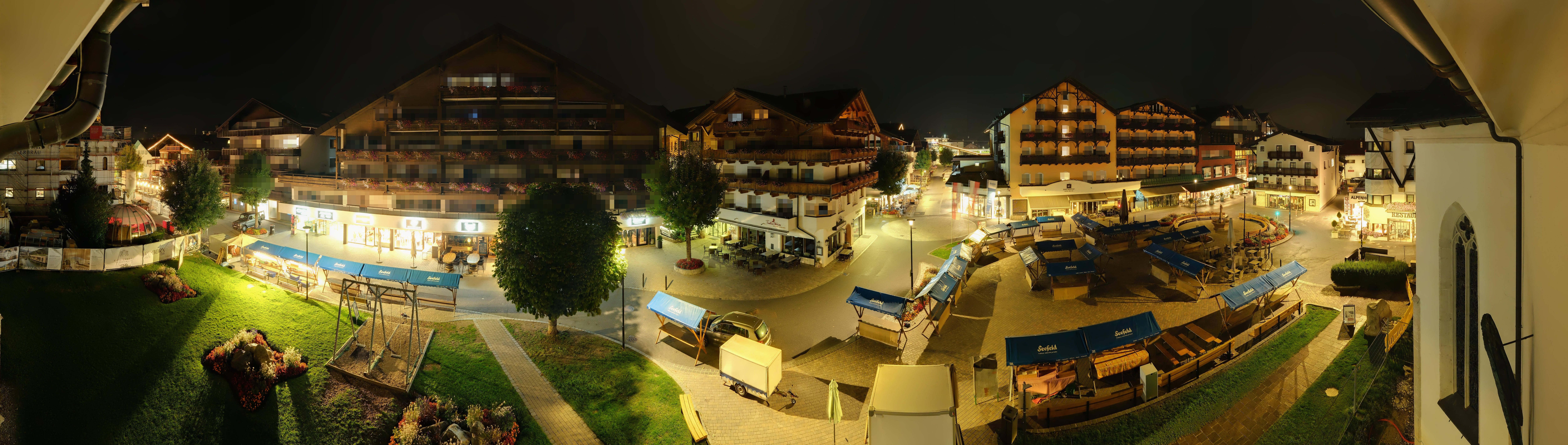 Archived image Webcam Village square, Seefeld