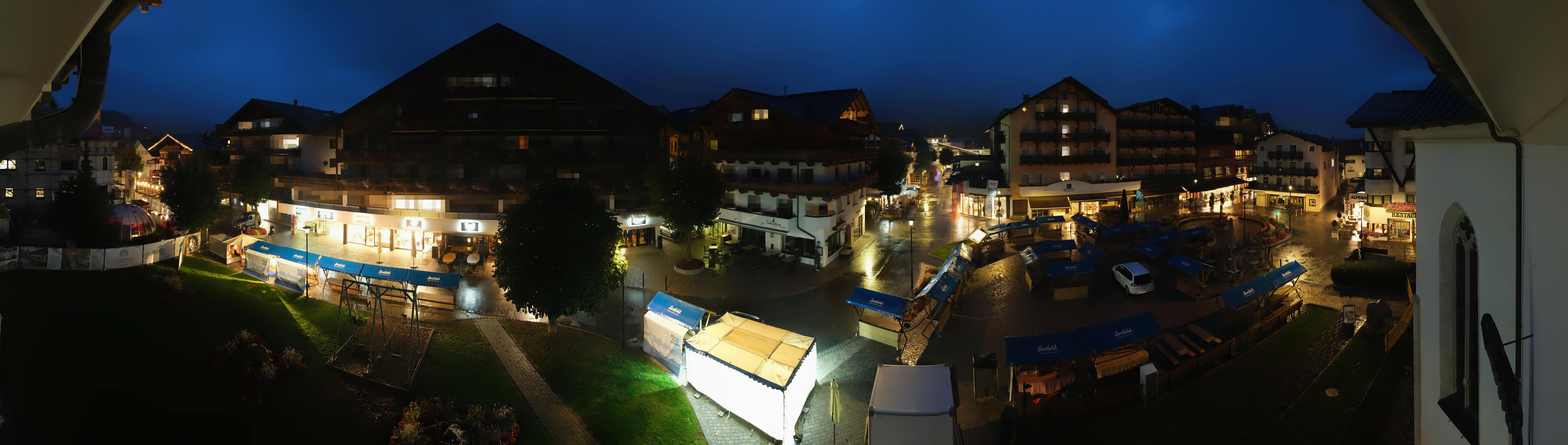 Archived image Webcam Village square, Seefeld