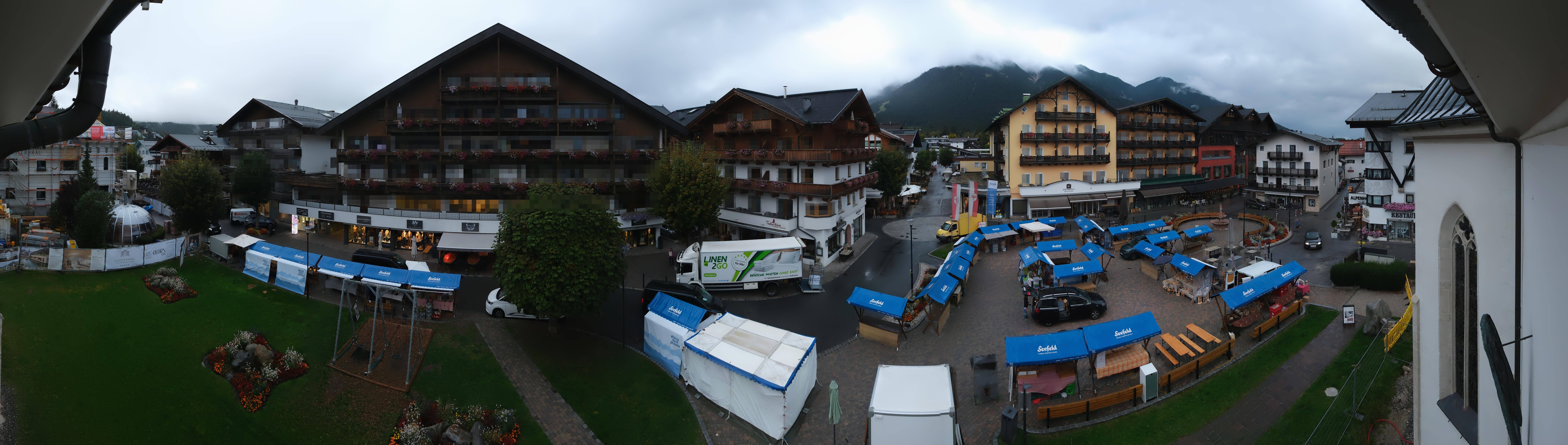 Archived image Webcam Village square, Seefeld