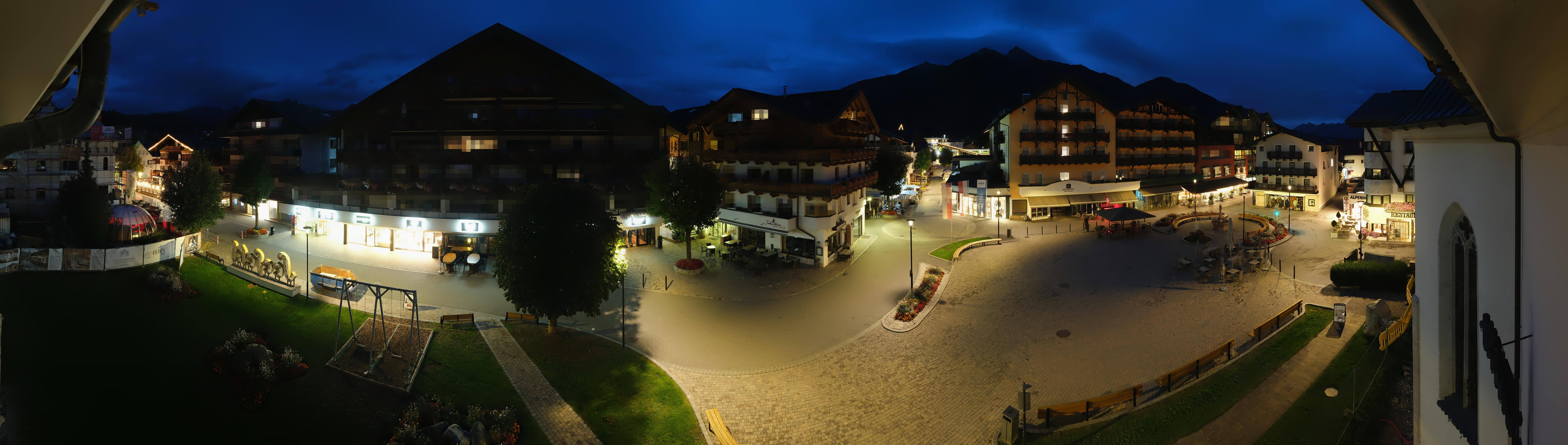 Archived image Webcam Village square, Seefeld