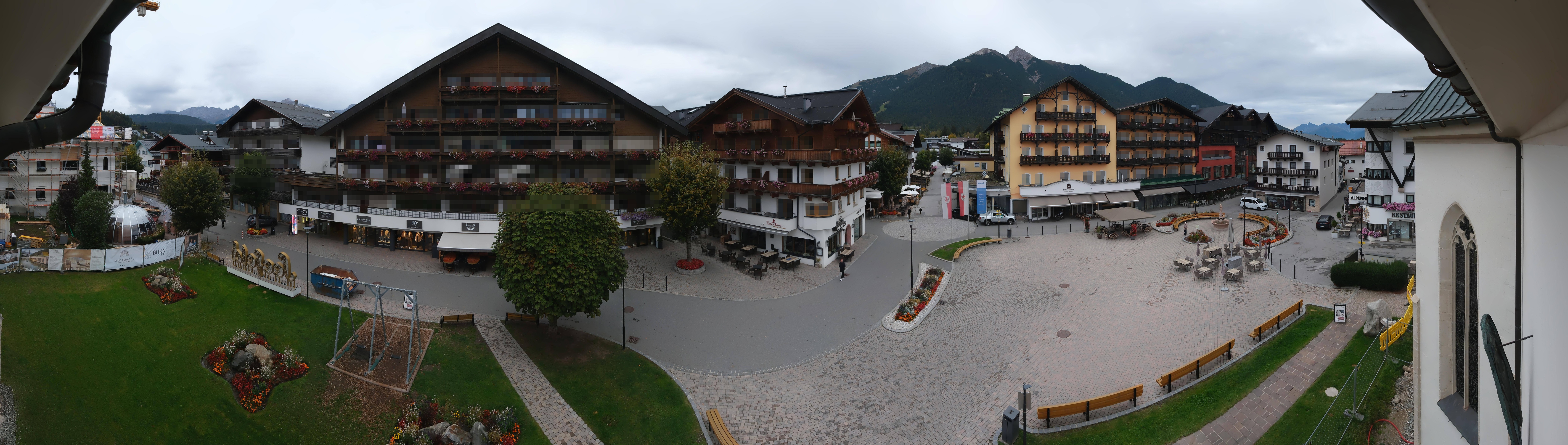 Archived image Webcam Village square, Seefeld