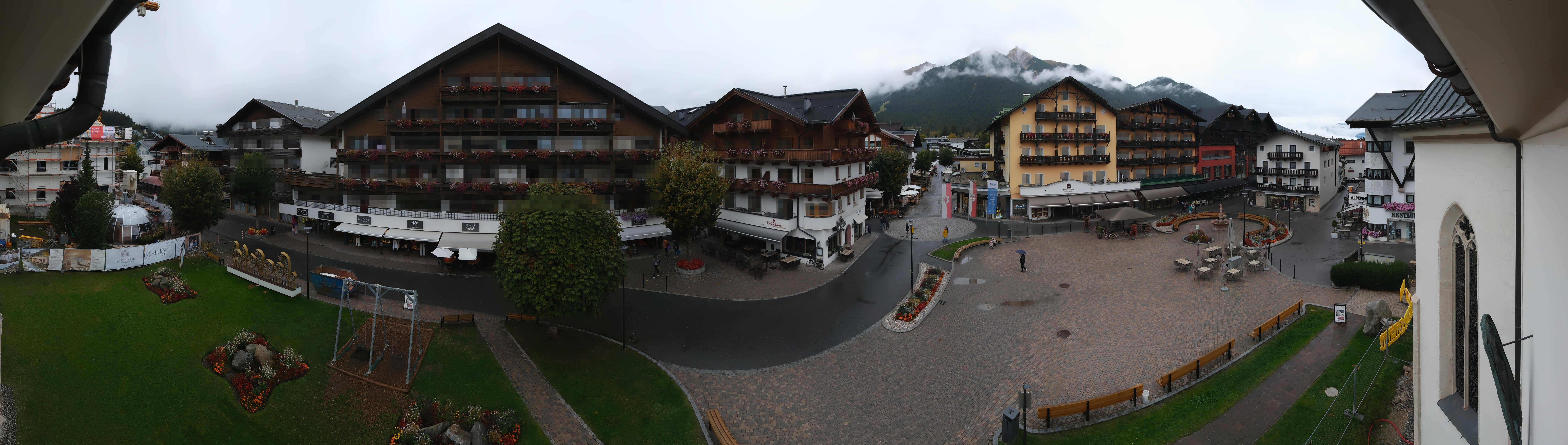 Archived image Webcam Village square, Seefeld