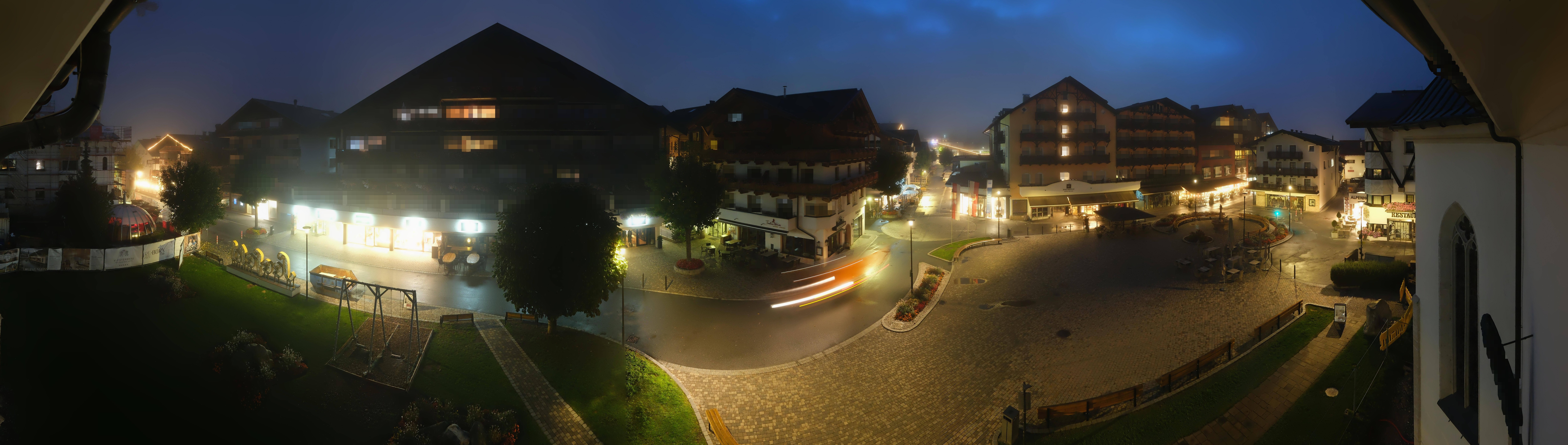 Archiv Foto Webcam Dorfplatz, Seefeld in Tirol
